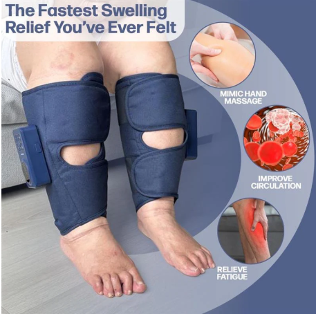 Calmleg® - LymphoAir™ Circulation Compression Wraps For Swollen Legs