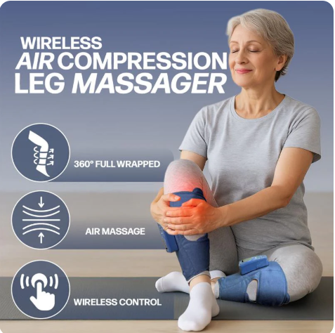 Calmleg® - LymphoAir™ Circulation Compression Wraps For Swollen Legs