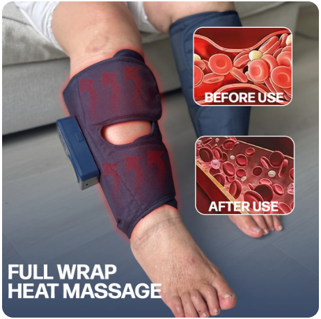 Calmleg® - LymphoAir™ Circulation Compression Wraps For Swollen Legs