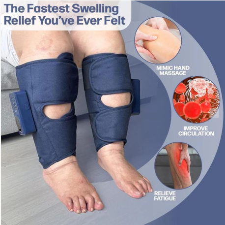 Calmleg® - LymphoAir™ Circulation Compression Wraps For Swollen Legs