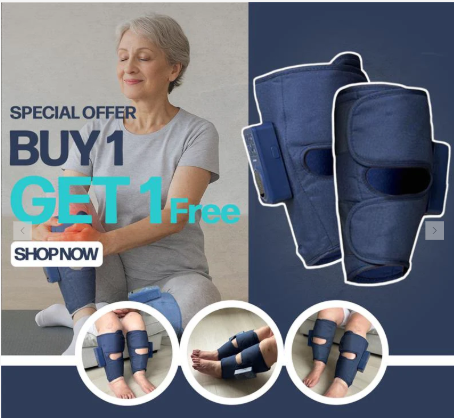 Calmleg® - LymphoAir™ Circulation Compression Wraps For Swollen Legs