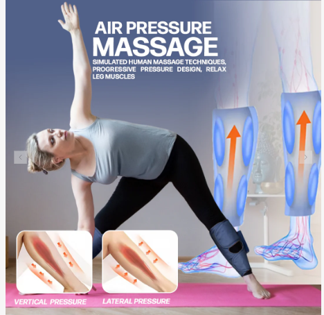 Calmleg® - LymphoAir™ Circulation Compression Wraps For Swollen Legs